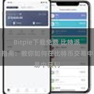 Bitpie下载免费 比特派交易指南：教你如何在比特币交易中获利