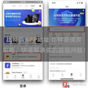 比特派APP地址 比特派提现攻略，快速解决你的提现问题！