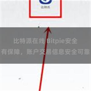 比特派在线 Bitpie安全有保障，账户交易信息安全可靠