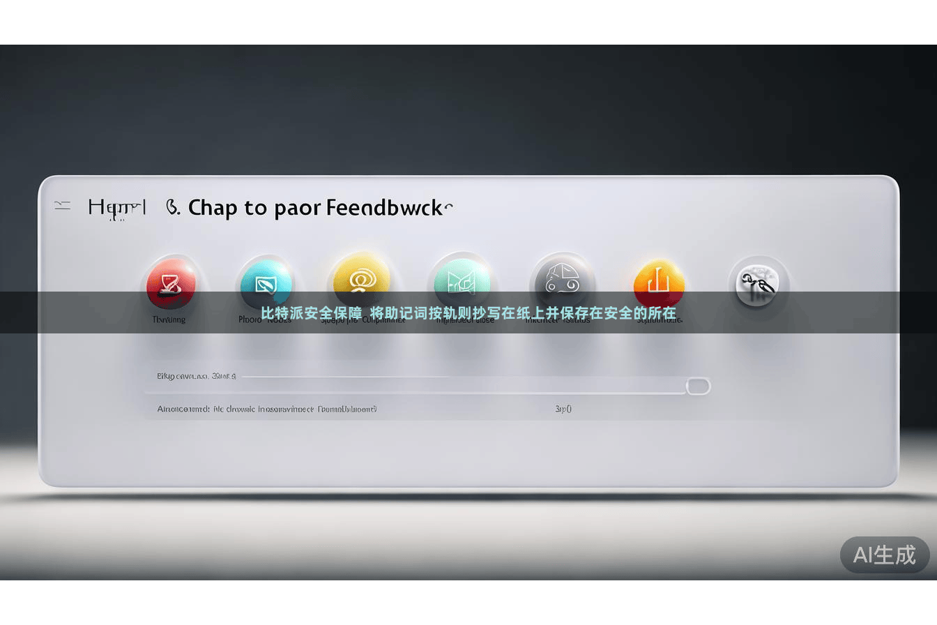 比特派安全保障  将助记词按轨则抄写在纸上并保存在安全的所在