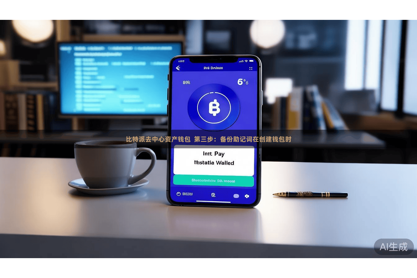 比特派去中心资产钱包  第三步：备份助记词在创建钱包时