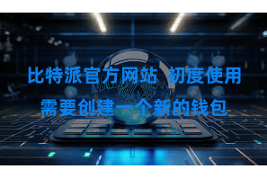 比特派官方网站  初度使用需要创建一个新的钱包
