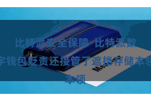 比特派安全保障  比特派数字钱包贬责还接管了遮挡存储本领