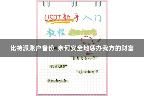 比特派账户备份  奈何安全地惩办我方的财富