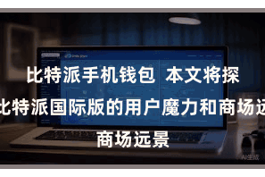 比特派手机钱包  本文将探寻比特派国际版的用户魔力和商场远景